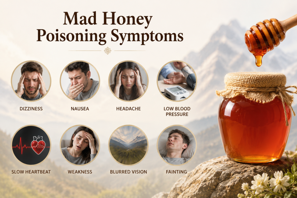 Mad Honey Poisoning Symptoms