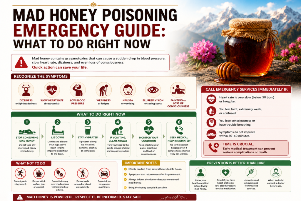 mad honey poisining emergency guide