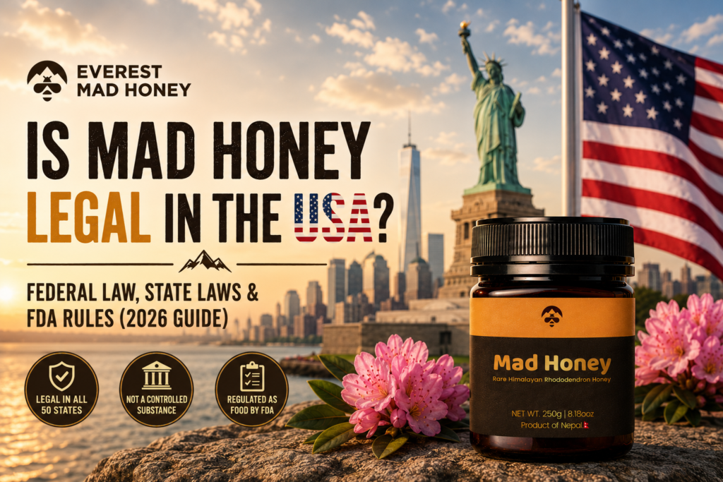 Is Mad Honey Legal in the USA